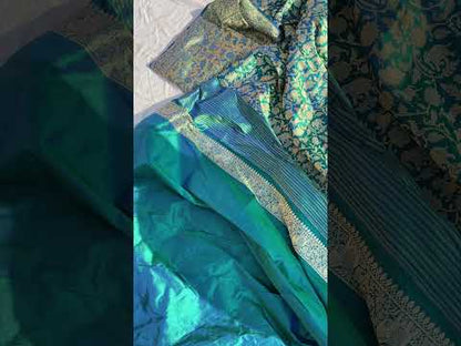 Pure Banarasi Katan Silk Handloom SareeAJ01AL