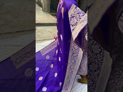 Pure Banarasi Katan Silk Handloom SareeMSK01AA