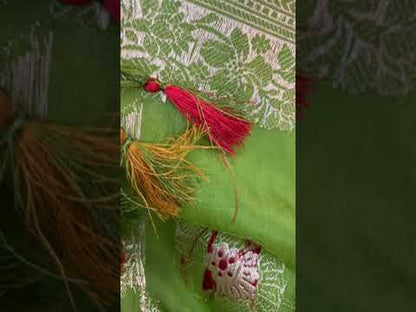 Pure Banarasi Katan Silk Handloom Dupatta