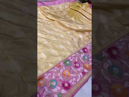 Pure Banarasi Katan silk handloom saree (MSKF00)