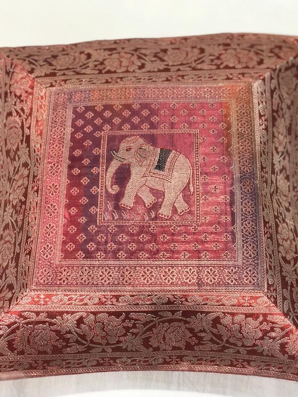 Pure Banarasi Broacde Handloom Cushion Covers (F20) - Shades Of Benares