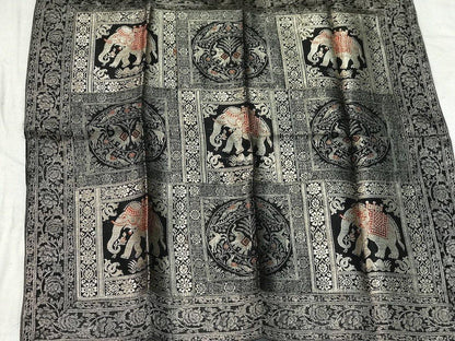 Pure Banarasi Brocade Handloom Table Cover (H02) by Shades Of Benares - banarasi - banarasi saree shop