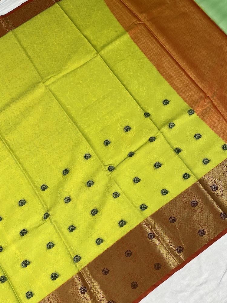 Pure Banarasi Cotton Patola Handloom Tanchui Saree With Blouse Piece (AA00) by Shades Of Benares - banarasi - banarasi saree shop