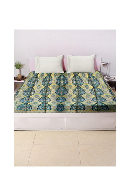 Pure Banarasi Katan silk bed spreads_CT3 by Shades Of Benares - banarasi - banarasi saree shop