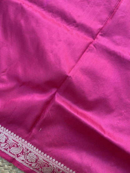 Pure Banarasi Katan Silk handloom Saree (BEE2) by Shades Of Benares - banarasi - banarasi saree shop