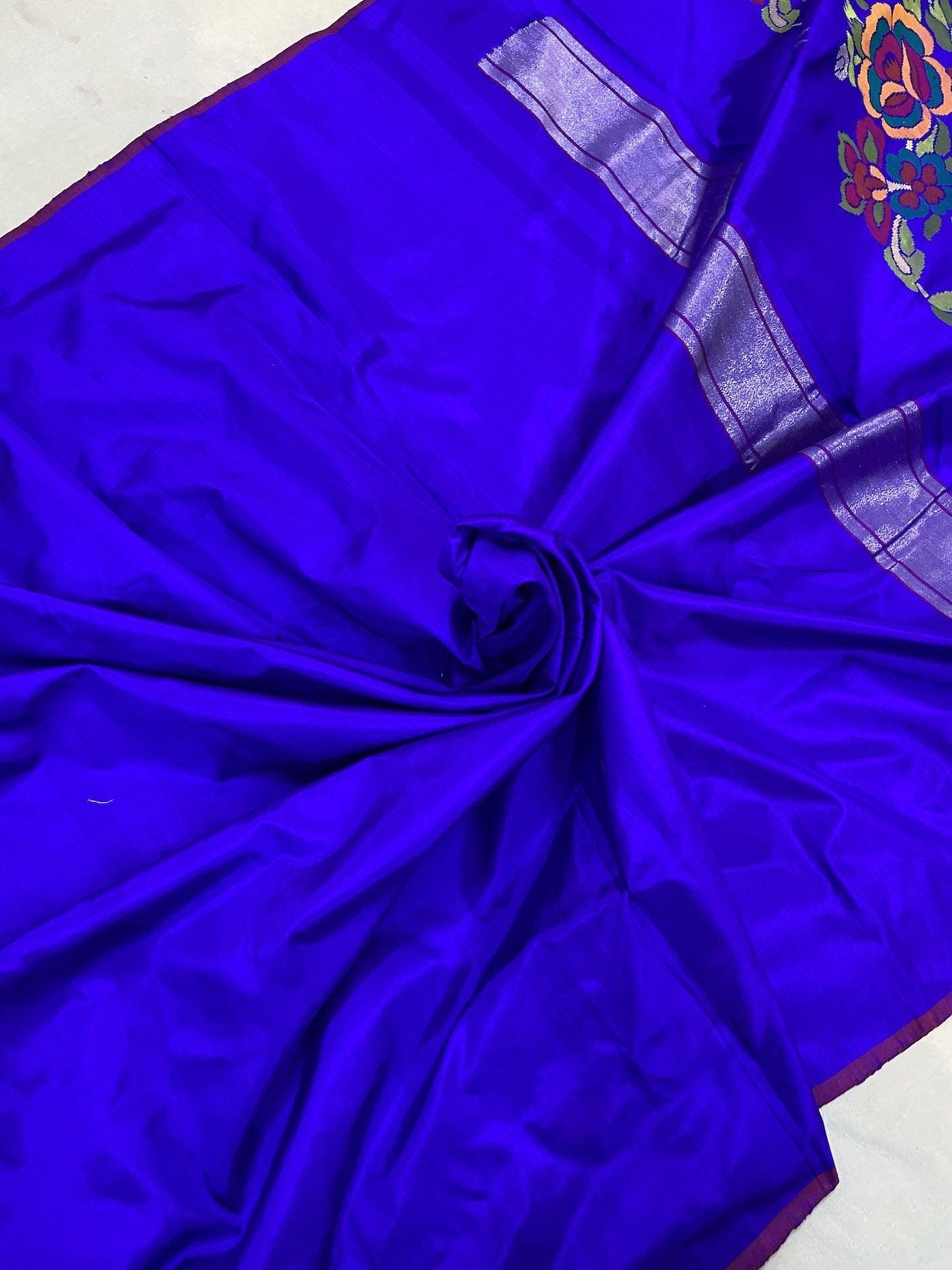 Pure Banarasi Katan silk handloom saree, Kadhwa REAL ZARI (HY03) by Shades Of Benares - banarasi - banarasi saree shop