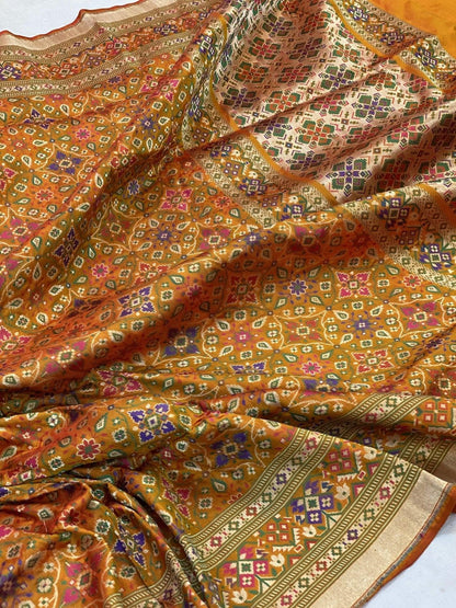 Pure Banarasi Katan silk handloom saree, Minakari (ccc2) by Shades Of Benares - banarasi - banarasi saree shop