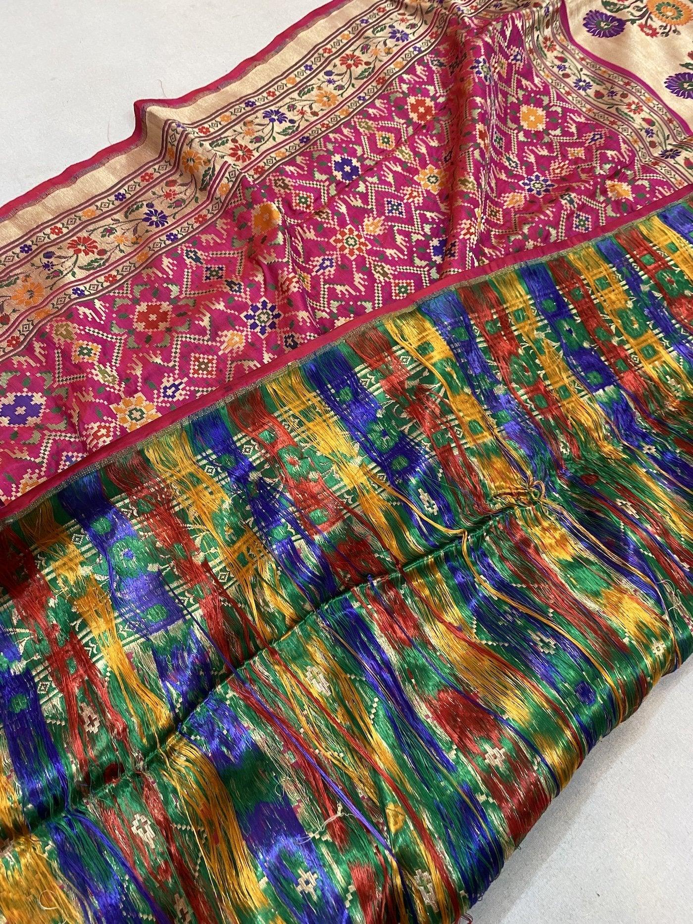 Pure Banarasi Katan silk handloom saree, Minakari (ccc3) by Shades Of Benares - banarasi - banarasi saree shop