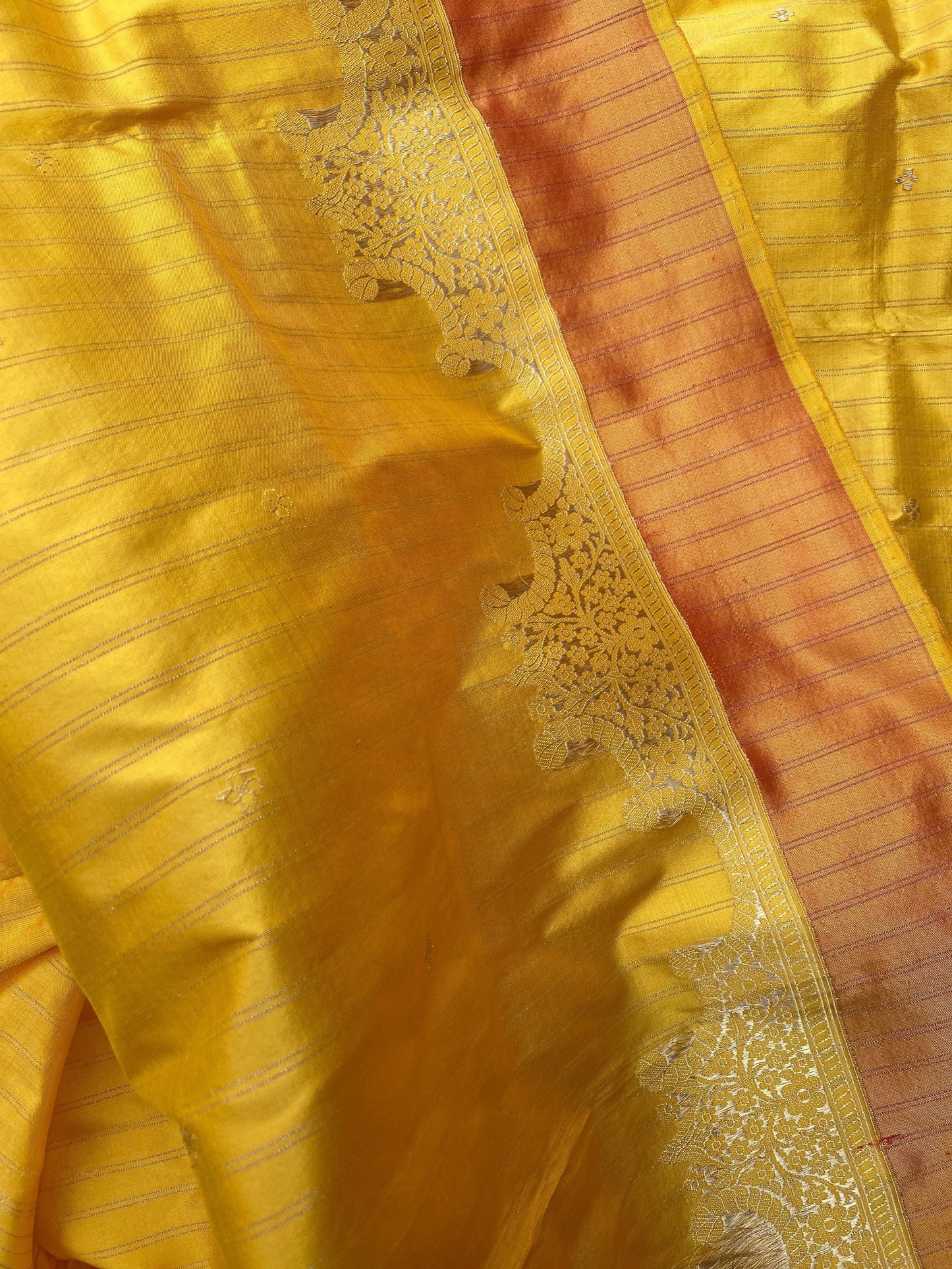 Pure Banarasi Katan Silk Handloom SareeMSK01y by Shades Of Benares - banarasi - banarasi saree shop