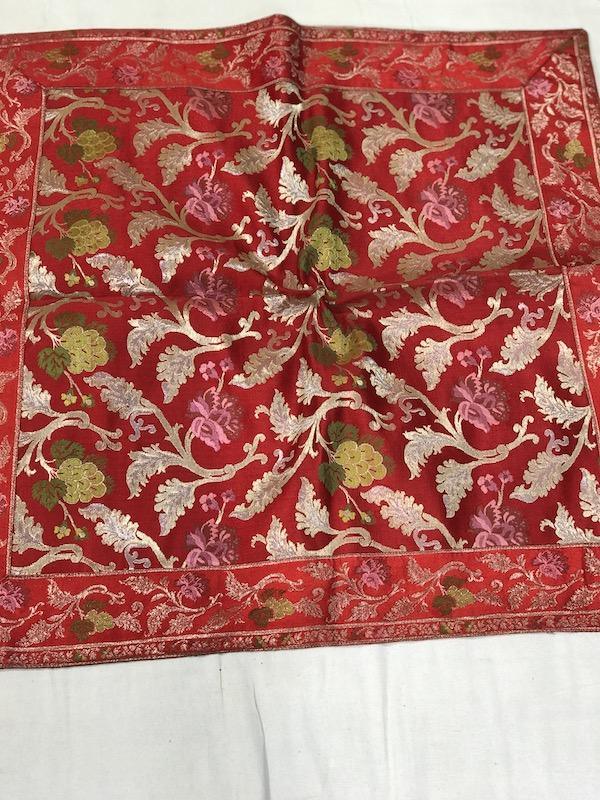 Pure Banarasi Silk Brocade Handloom Wall Hanging (D01) by Shades Of Benares - banarasi - banarasi saree shop