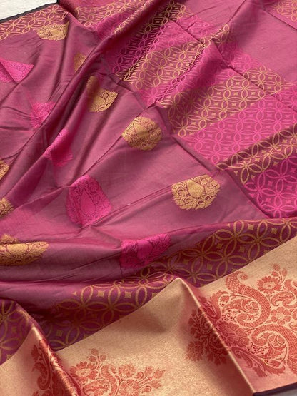 Pure Banarasi Soft Cotton Patola Handloom Sarees With Blouse Piece (GG11) by Shades Of Benares - banarasi - banarasi saree shop