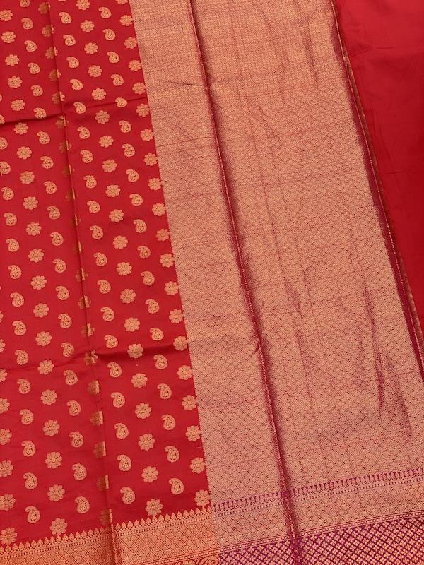 Pure Banarasi Summer Cotton Patola Handloom Sarees With Blouse Piece (LL11) by Shades Of Benares - banarasi - banarasi saree shop