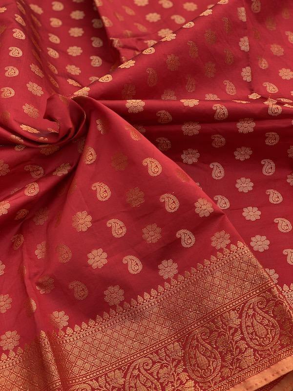 Pure Banarasi Summer Cotton Patola Handloom Sarees With Blouse Piece (LL11) by Shades Of Benares - banarasi - banarasi saree shop