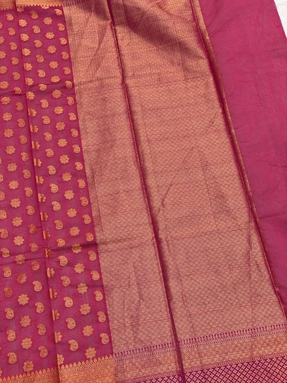 Pure Banarasi Summer Cotton Patola Handloom Sarees With Blouse Piece (LL22) by Shades Of Benares - banarasi - banarasi saree shop