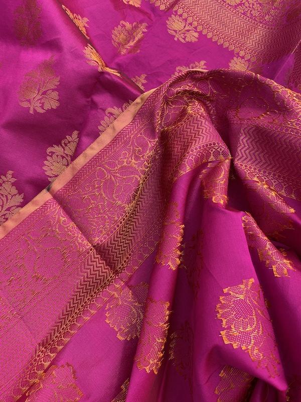 Pure Banarasi Summer Cotton Patola Handloom Sarees With Blouse Piece (LL33) by Shades Of Benares - banarasi - banarasi saree shop