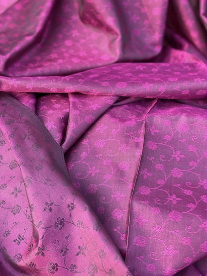 Pure Katan Silk Handloom Khaddi Dress Material (AN14) by Shades Of Benares - banarasi - banarasi saree shop