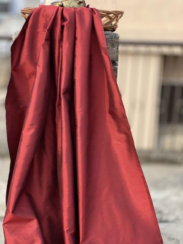 Pure Katan Silk Handloom Khaddi Dress Material (AN7) - Shades Of Benares
